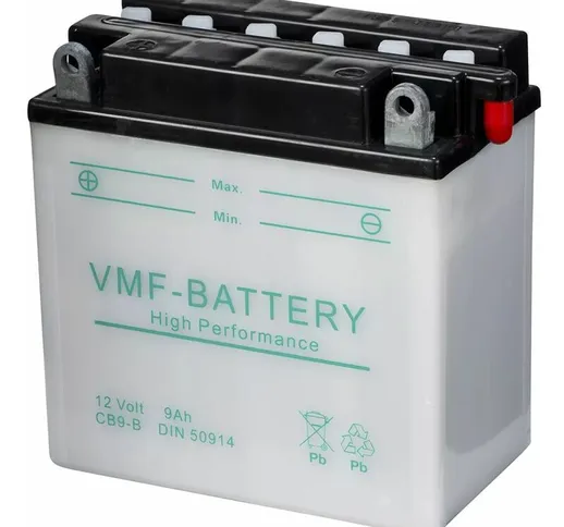 Batteria 12 V 9 Ah YB9-B - Vmf Powersport