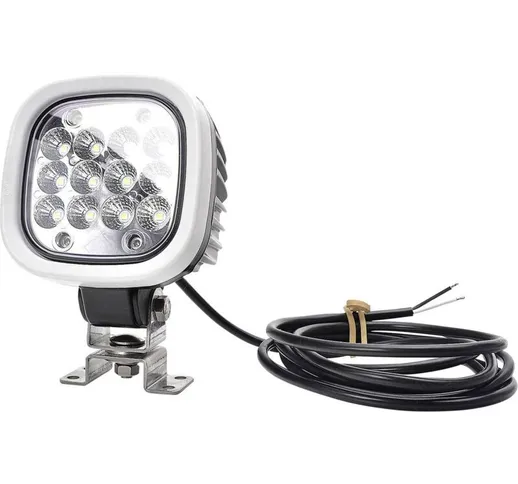  - Faro da lavoro 12 v, 24 v, 36 v, 48 v, 60 v, 70 v W130 8000 1214 Ampio fascio di illumi...