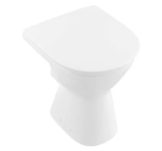 WC a pavimento O.NOVO Vita flat, 360 x 490 mm bianco VILLEROY & BOCH