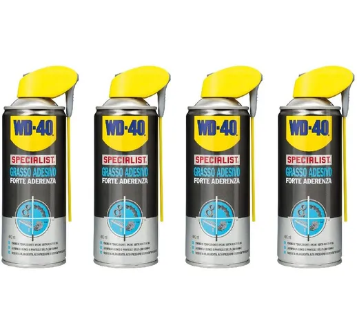 WD-40 SPECIALIST® GRASSO ADESIVO 4 bombolette spray da 400ml