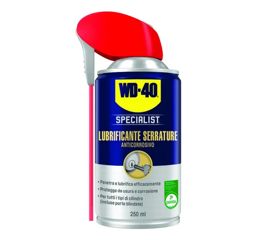 Wd-40 specialist spray lubrificante serrature anticorrosivo - ml.250 spray