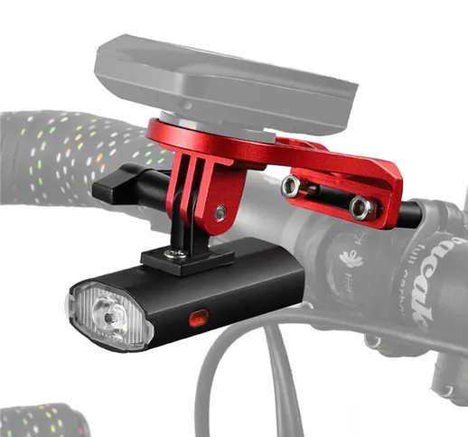300LM Luce per bicicletta Batteria ricaricabile USB Supporto anteriore Lampada laterale pe...
