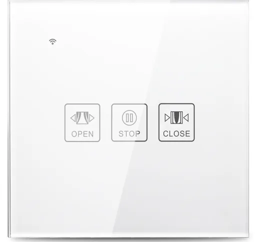 Asupermall - Wi-Fi intelligente cortina di tocco interruttore di vetro del pannello Contro...
