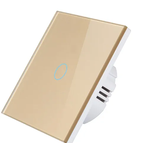 Wi-Fi Smart Switch Interruttore della luce Controllo vocale, telecomando, RF433, Touch Con...