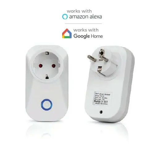 Wifi plug eu amazon alexa & google home compatible
