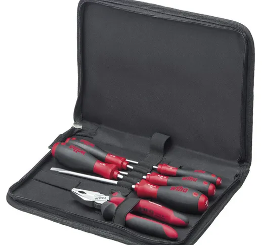  - Borsa per Cacciaviti Meccanici Set Strumenti 7 pz Pinze Combinate