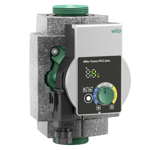 Wilo - Pompa ad alta efficienza Yonos PICO plus tipo 30 / 1-6, Rp 1 1/4 di pollice, 180 mm