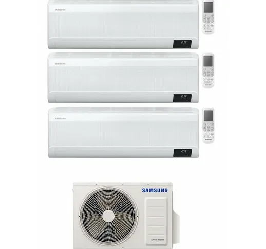 Windfree Avant  Condizionatore Trial Split R-32 7000+7000+12000 Btu Inverter Wifi Aj068Txj...