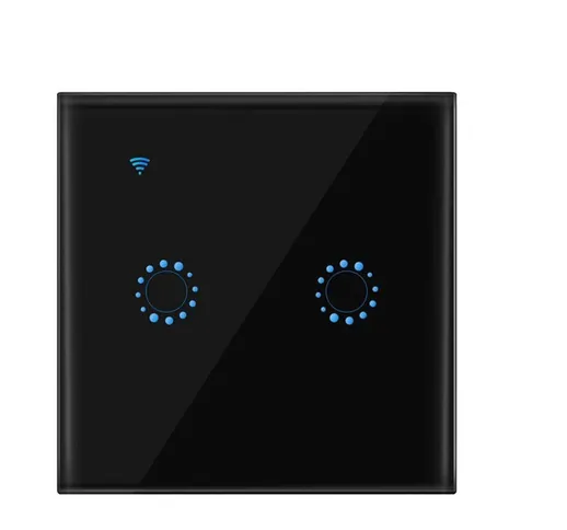 Asupermall - Wireless WiFi Interruttori della luce Smart Switch parete Compatibile con Ale...