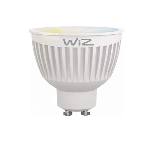 Lampadine led Smart GU10 WiFi luce bianca. Dimmerabile, 64.000 tonalita' di bianco. Funzio...