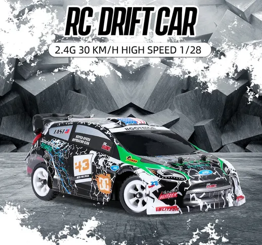 K989 RC Auto 1/28 RC Drift Car 2.4G 30KM/H Ad alta velocita RC Auto 4WD RC Auto da corsa R...