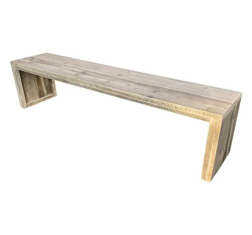 Wood4you - Panca da giardino Zaandam 150 cm ponteggio in legno 'Fai da te' Kit di costruzi...
