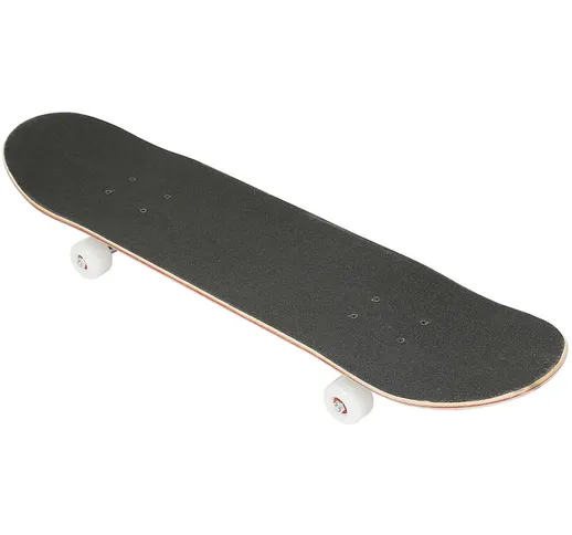 ® Skateboard a quattro ruote in acero silenzioso | vernice spray per pannello posteriore 7...