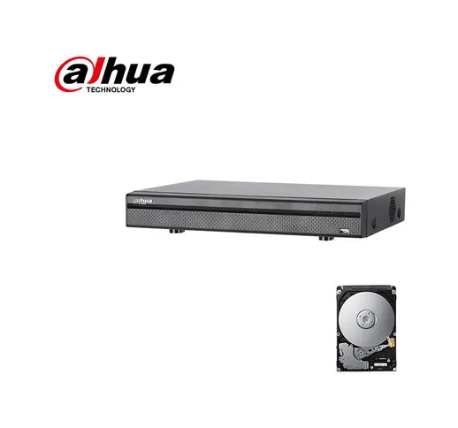 XDVR DVR 5IN1 H265 4 CANALI ULTRA HD 4K 8MP XVR5104H-4KL-X 2 TB - Dahua