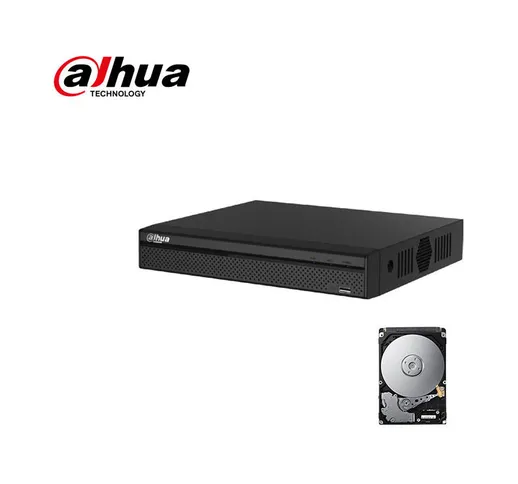 Dvr 4 Canali Dahua Ibrido Cloud Ip Cvi Tvi Cvbs Full Hd 5 Mpx Xvr5104Hs-X Hd 1 Tb