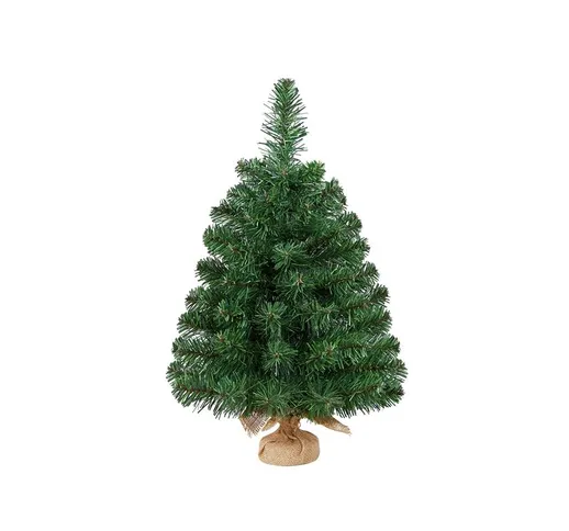 Albero di Natale Artificiale Mini Albero di Natale da Tavolo in pvc Realistico Altezza 60...