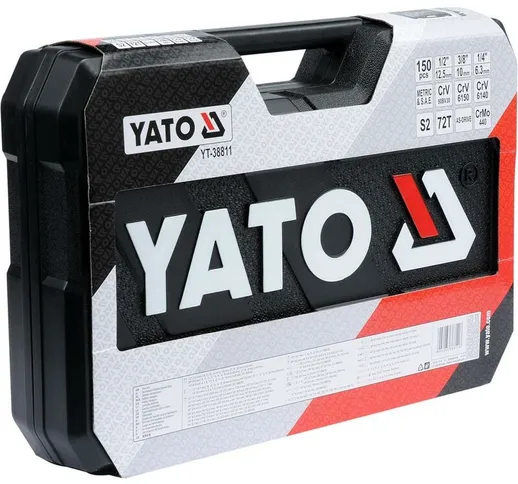 YT-38811 chiave a tubo Set di chiavi a bussola 150 pezzo(i) - Yato