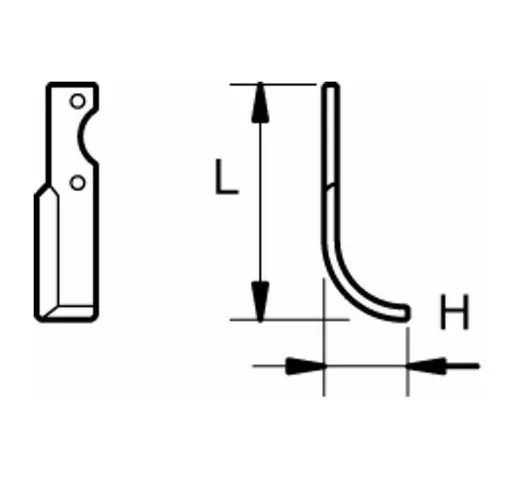 Zappa dx l=195,h=62,Øf.8,5 66821