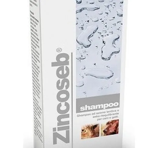 Zincoseb Shampoo rigenerazione cutanea per cani e gatti da 250 ml