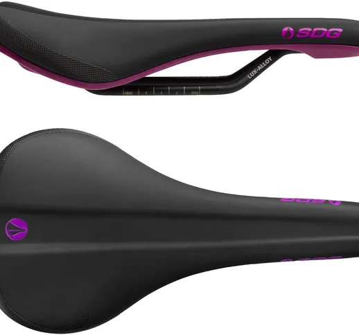  Bel Air 3.0 Lux-Alloy Bike Saddle, Black/Purple