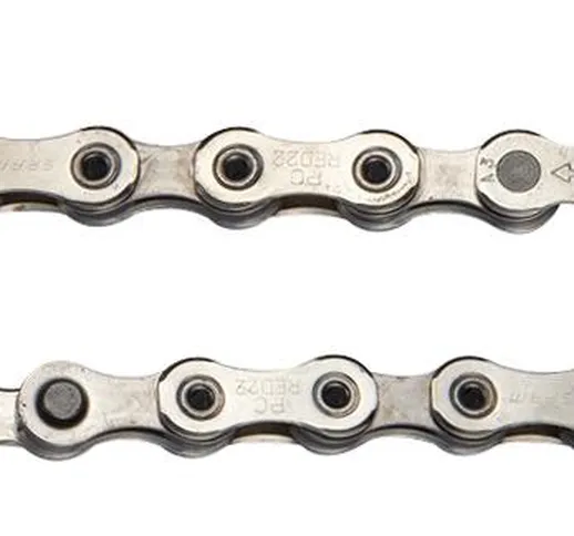  Red 22 11 Speed Chain, Silver