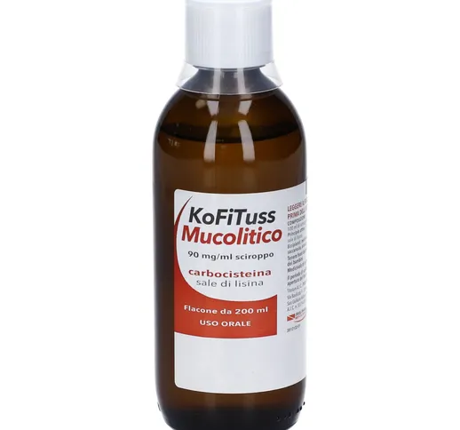 KoFiTuss Mucolitico 90 mg/ml Sciroppo