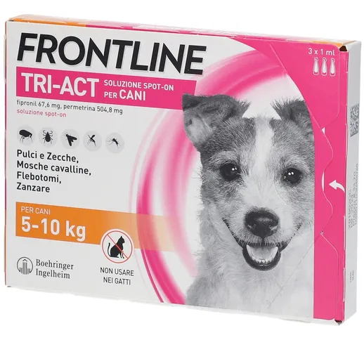 Frontline TRI-ACT Per Cani 5-10 kg