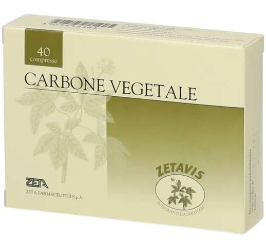 Zetavis Carbone Vegetale Compresse