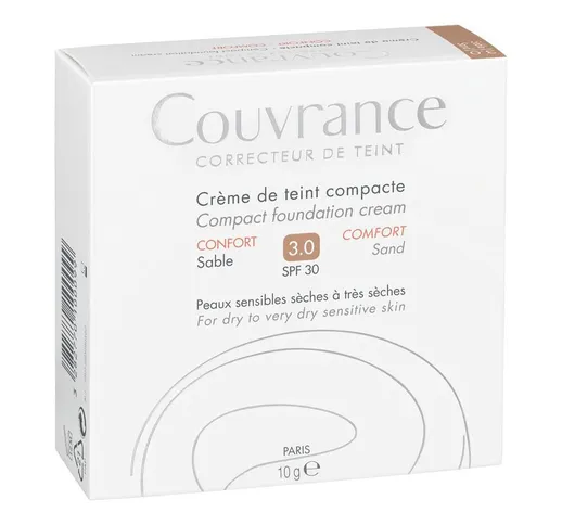 Avène Couvrance Crema Compatta Colorata Comfort 3.0 Sabbia