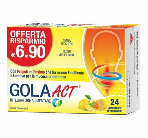 Gola Act Miele Limone 24Cpr