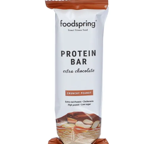 Foodspring® Protein Bar Extra Chocolate Arachide Croccante