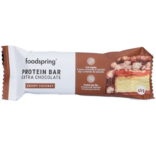 Foodspring® Protein Bar Extra Chocolate Cocco Croccante