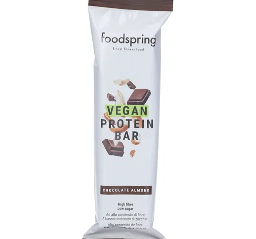Foodspring® Barretta Proteica Vegana Cioccolato Mandorla