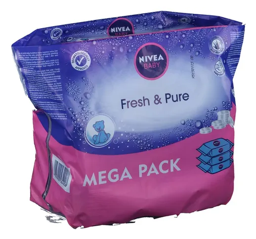 NIVEA BABY Salviettine Fresh & Pure Mega Pack
