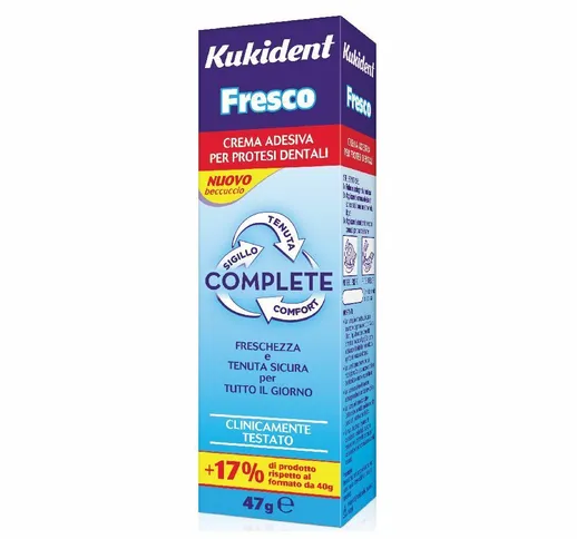  Complete Fresco menta Crema adesiva per dentiera