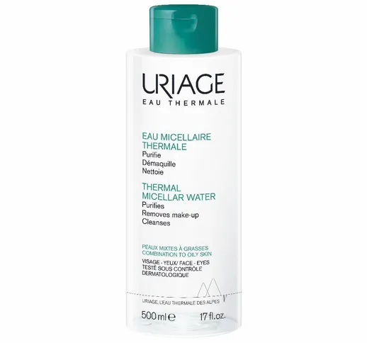 URIAGE Acqua Micellare Termale Pelle Mista o Grassa 500 ml