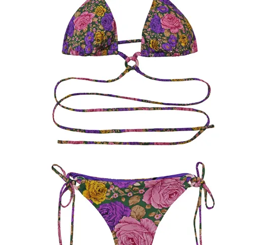  Bikini triangolo con lacci