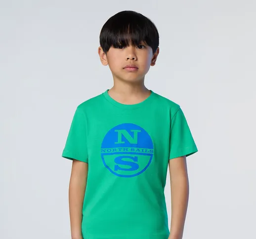 T-shirt con maxi logo |  - Garden green - 14