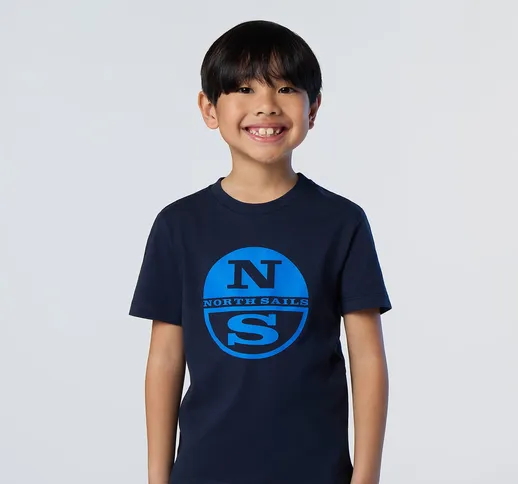T-shirt con maxi logo |  - Navy blue - 14