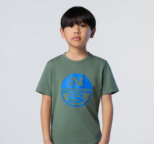 T-shirt con maxi logo |  - Military green - 14