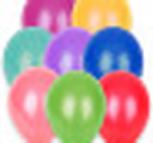 100 palloncini colori vari 27 cm