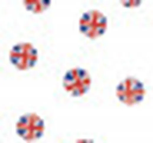 150 coriandoli da tavola bandiera Gran Bretagna