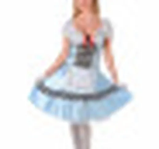 Costume da Alice con fiocco per donna