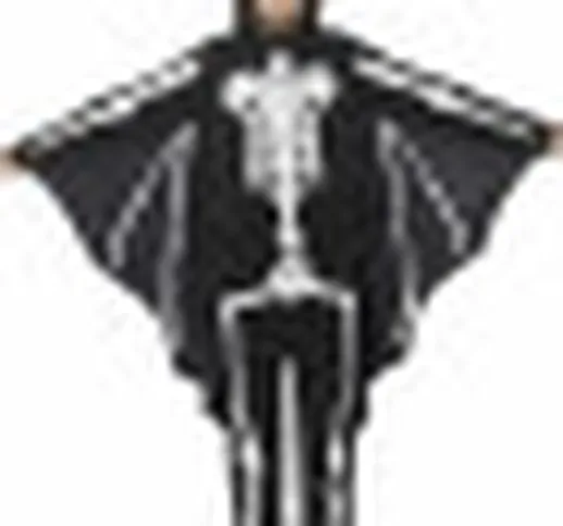 Vestito pipistrello scheletro bambino per Halloween