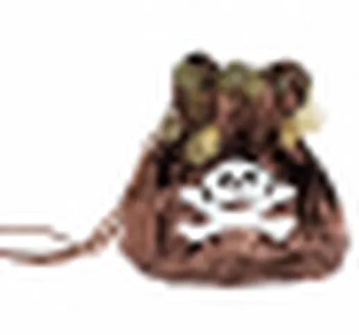 Borsa da pirata per adulto 23 cm