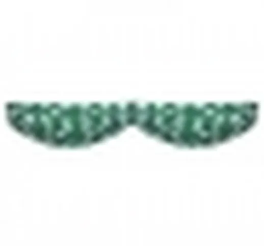 Ghirlanda verde con trifogli San Patrizio 150 cm
