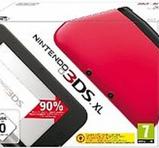  3DS XL rosso nero