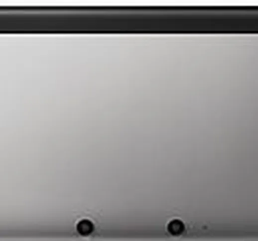  3DS XL argento nero