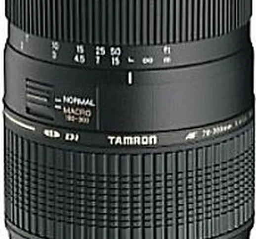 AF 70-300 mm F4.0-5.6 Di LD Macro 1:2 62 mm Obiettivo (compatible con Canon EF) nero
