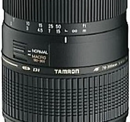  AF 70-300 mm F4.0-5.6 Di LD Macro 1:2 62 mm Obiettivo (compatible con Nikon F) nero